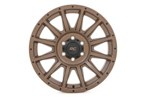 Wheel - Rough Country - 90 Series | One-Piece | 20x10 | 6x135 | -19mm - Bronze